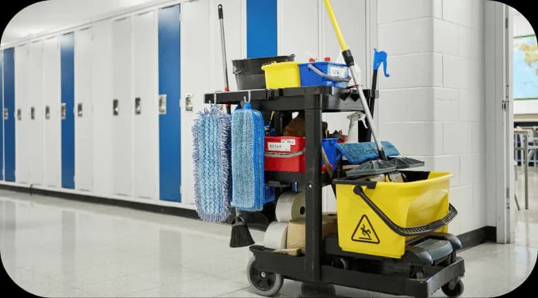 Serviço de Limpeza Terceirizada para Escolas e Faculdades da Atmosfera Serviços